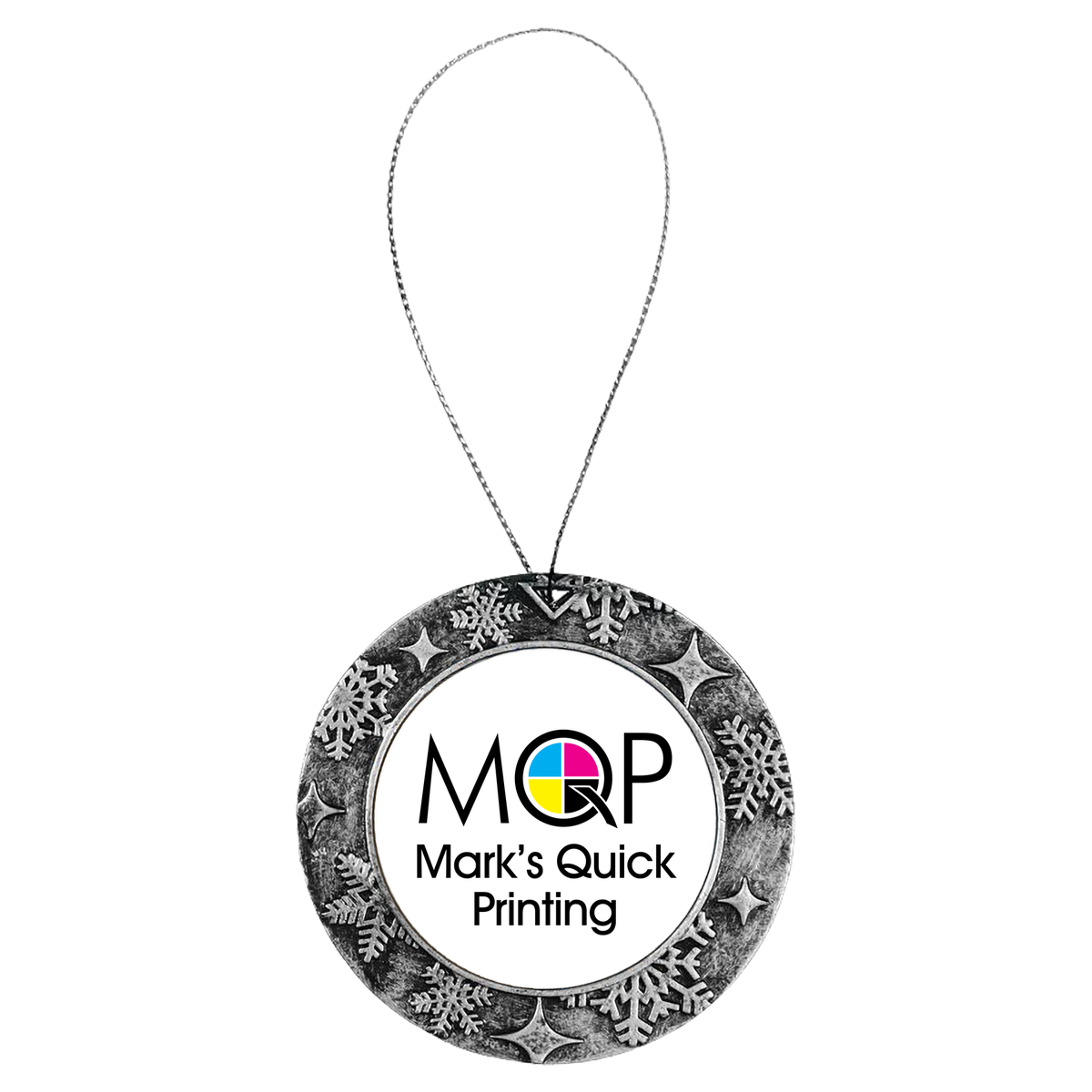 Custom Round Christmas Ornament
