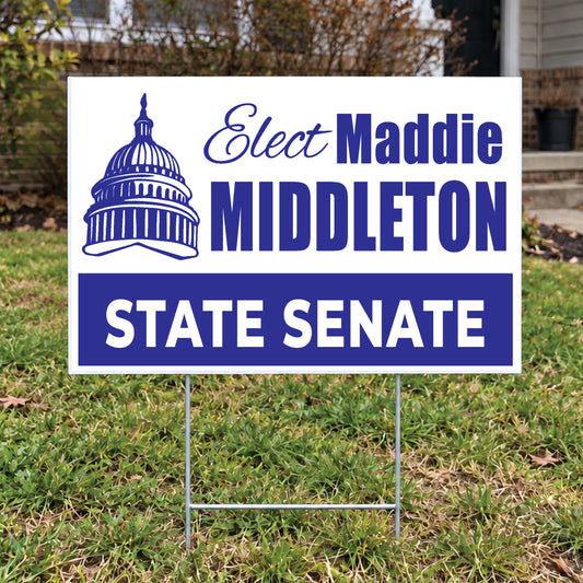 Political Yard Signs (1 color)