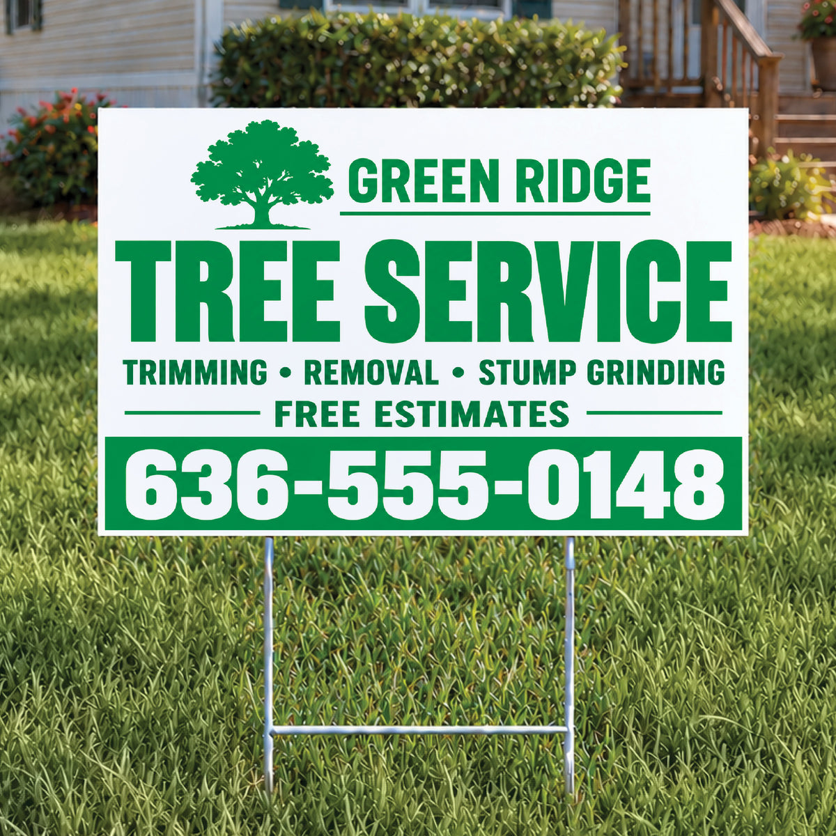 Custom Yard Signs (1 color)