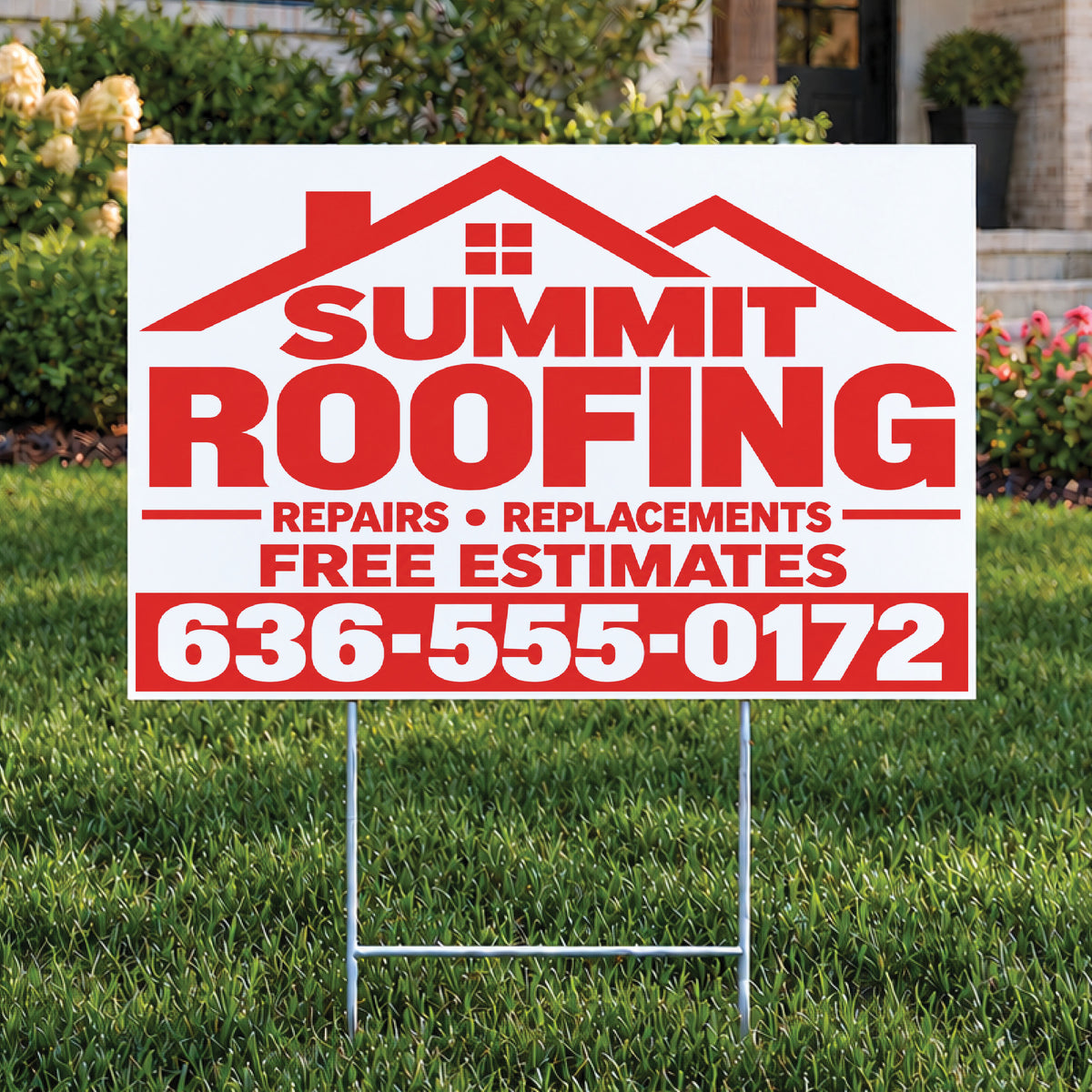Custom Yard Signs (1 color)