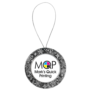 Custom Round Christmas Ornament