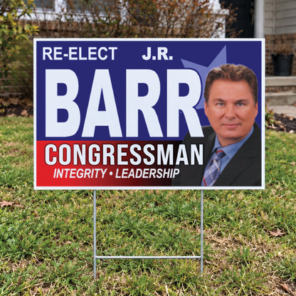 Political Yard Signs (Full Color)