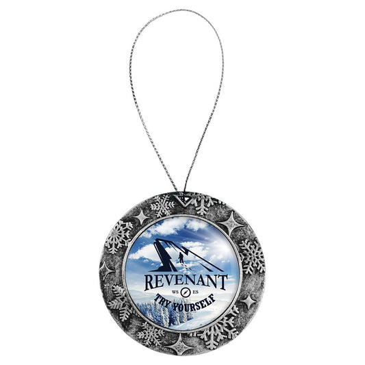 Custom Round Christmas Ornament