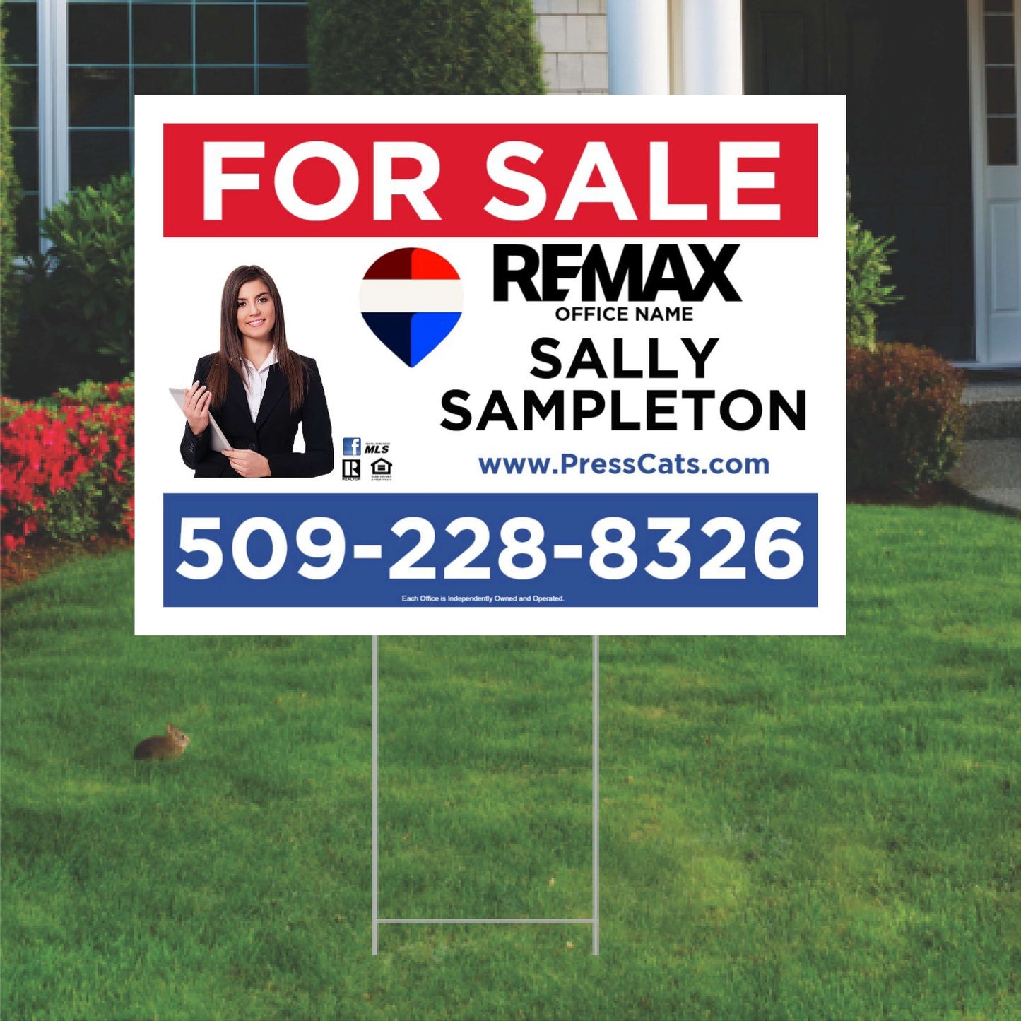 Custom Yard Signs (1 color)