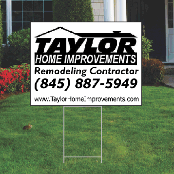 Custom Yard Signs (1 color)